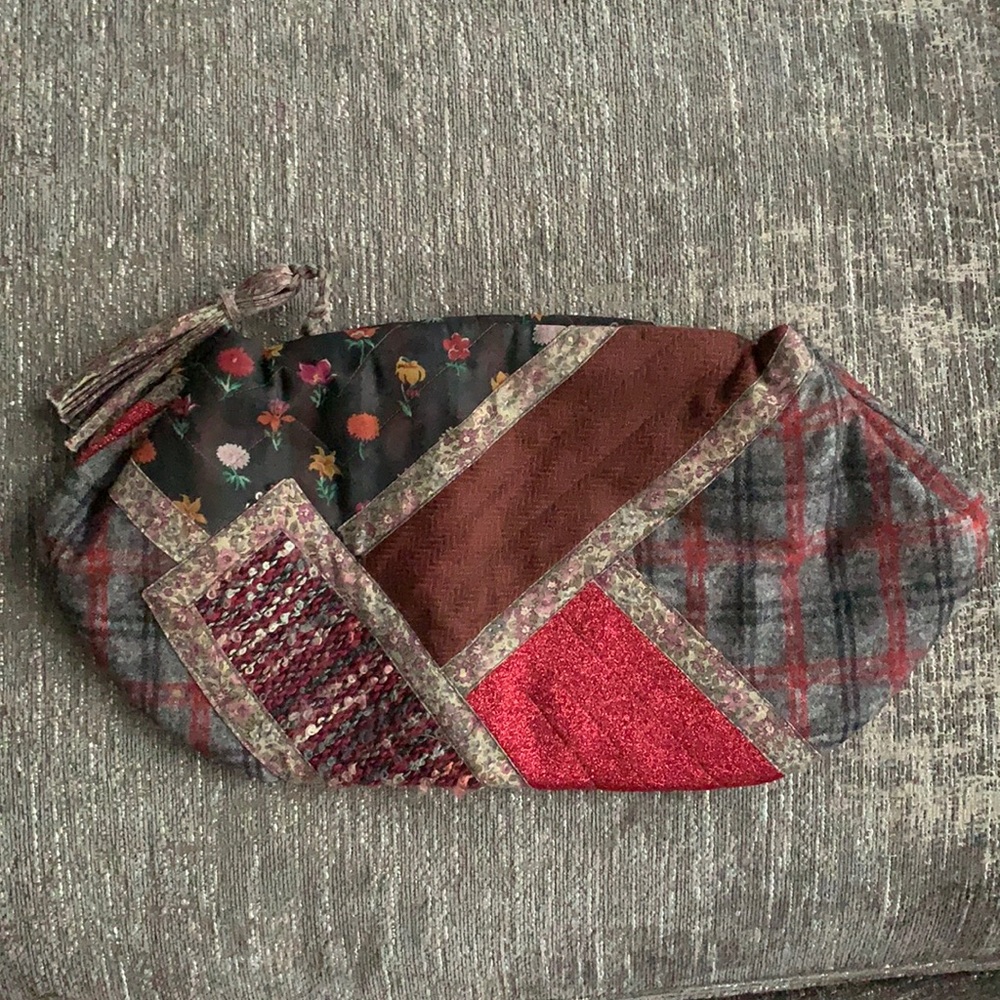 Koos Van Den Akker Large Patchwork Clutch